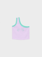 %Pto% Asymmetric top print unicor mauve