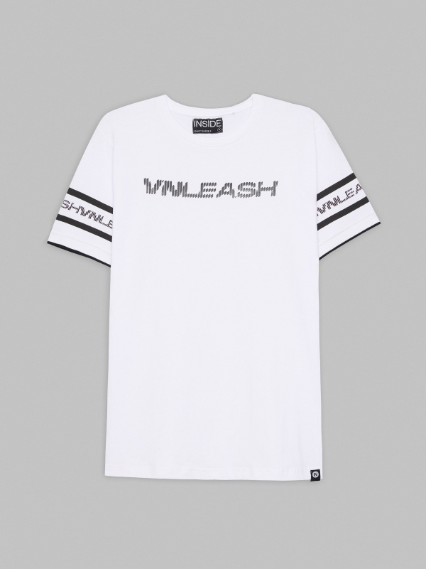  Camiseta deportiva blanco