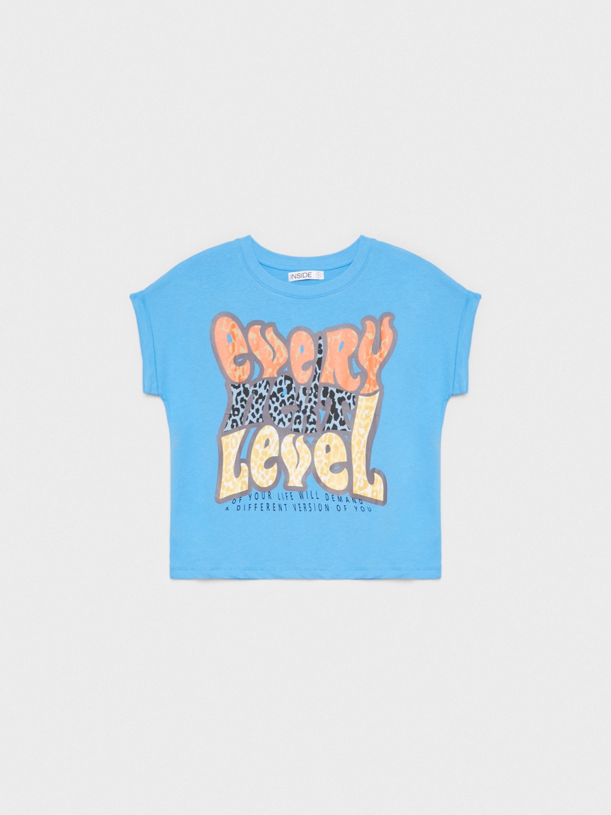  T-shirt Every Next Level azul