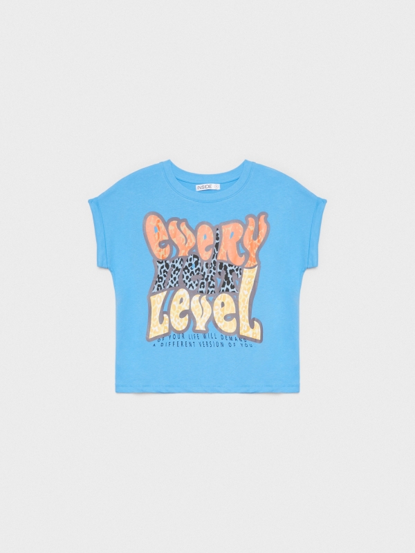  T-shirt Every Next Level azul