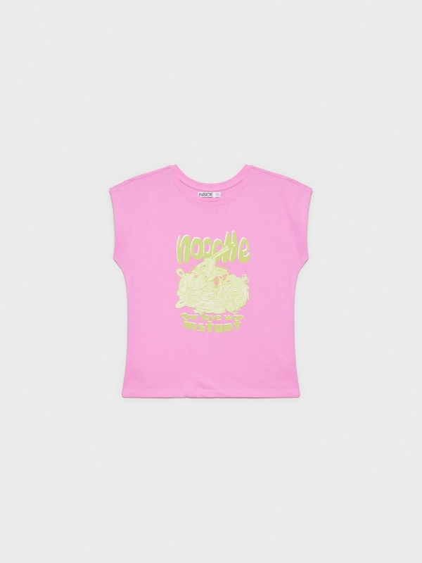  Camiseta sin mangas Noodle magenta