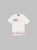 %Pto% Camiseta oversized fire gris