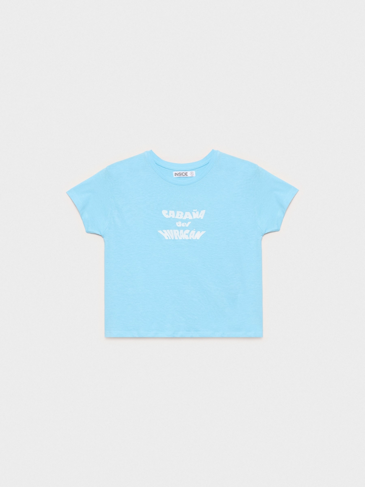  Hurricane Hut T-shirt light blue