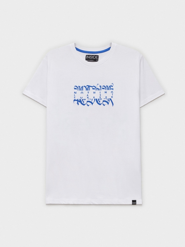  Printed t-shirt white