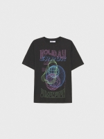 %Pto% Camiseta oversized Holiday Error negro