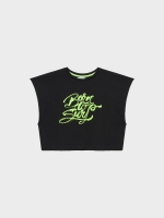 %Pto% Born To Surf T-Shirt black