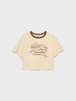 %Pto% Chameleon crop top sand