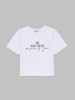 %Pto% Be the Best T-shirt branco