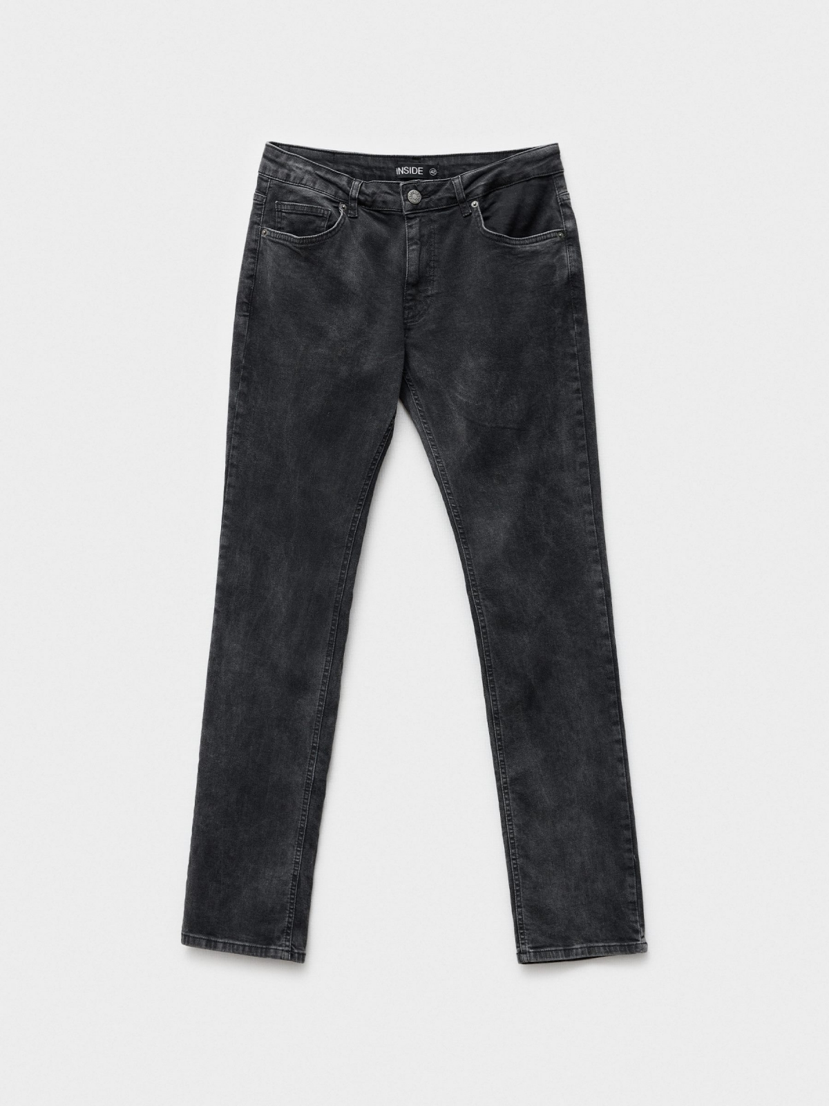  Black regular jeans black