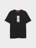 %Pto% Japanese oversized T-shirt black