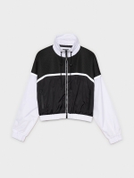 %Pto% Lightweight nylon jacket black