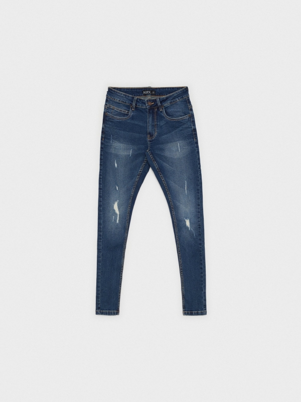  Jeans superskinny de hombre azul marino