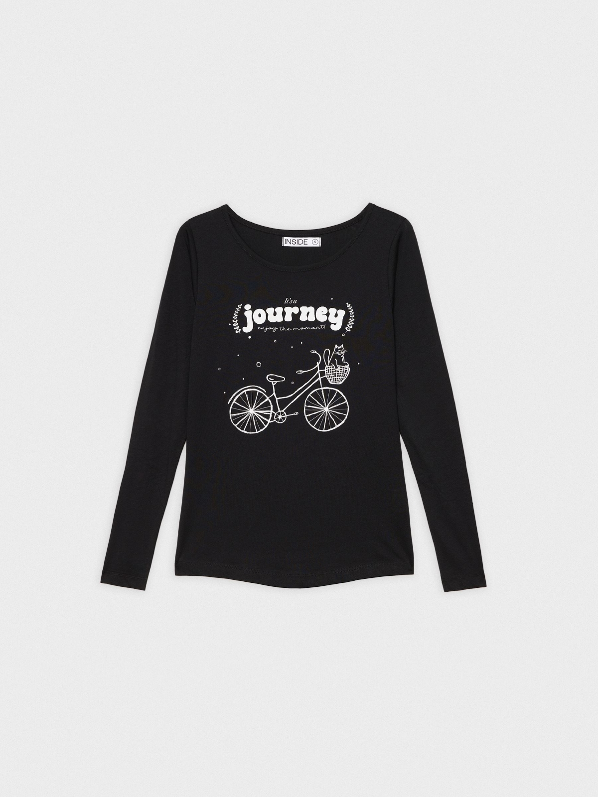  T-shirt The Journey preto