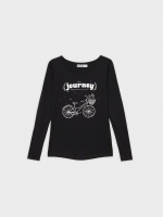 %Pto% T-shirt The Journey preto