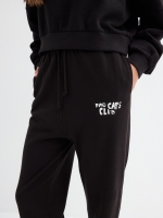 %Pto% Pantalón jogger Club negro