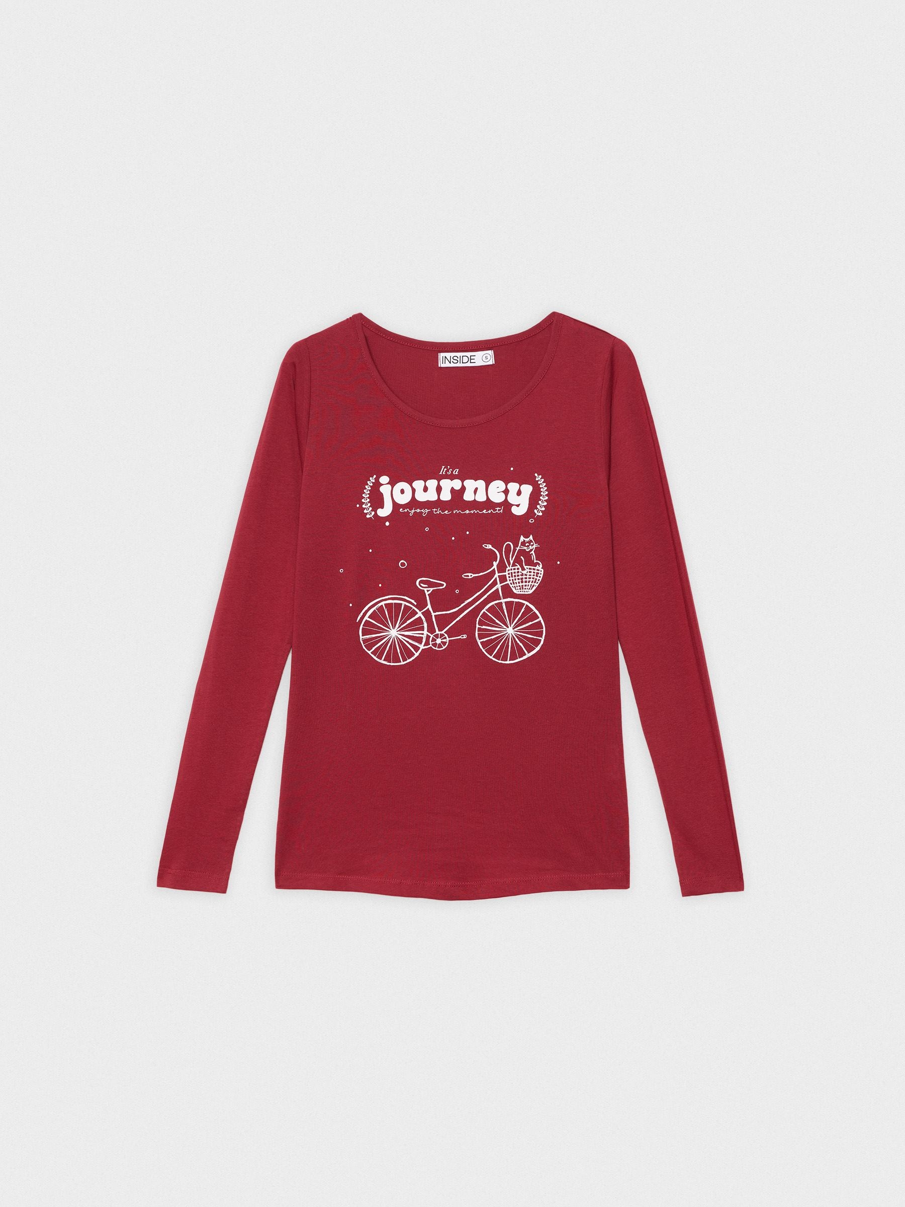 T-shirt The Journey granada vista meia frontal