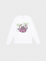 %Pto% Sudadera sin capucha Rick&Morty blanco