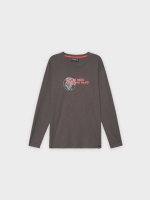 %Pto% Camiseta Be Nice Plz gris oscuro
