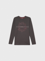 %Pto% Camiseta Alternative gris oscuro vista frontal