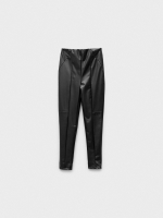 %Pto% Leggings superskinny efecto piel negro vista detalle