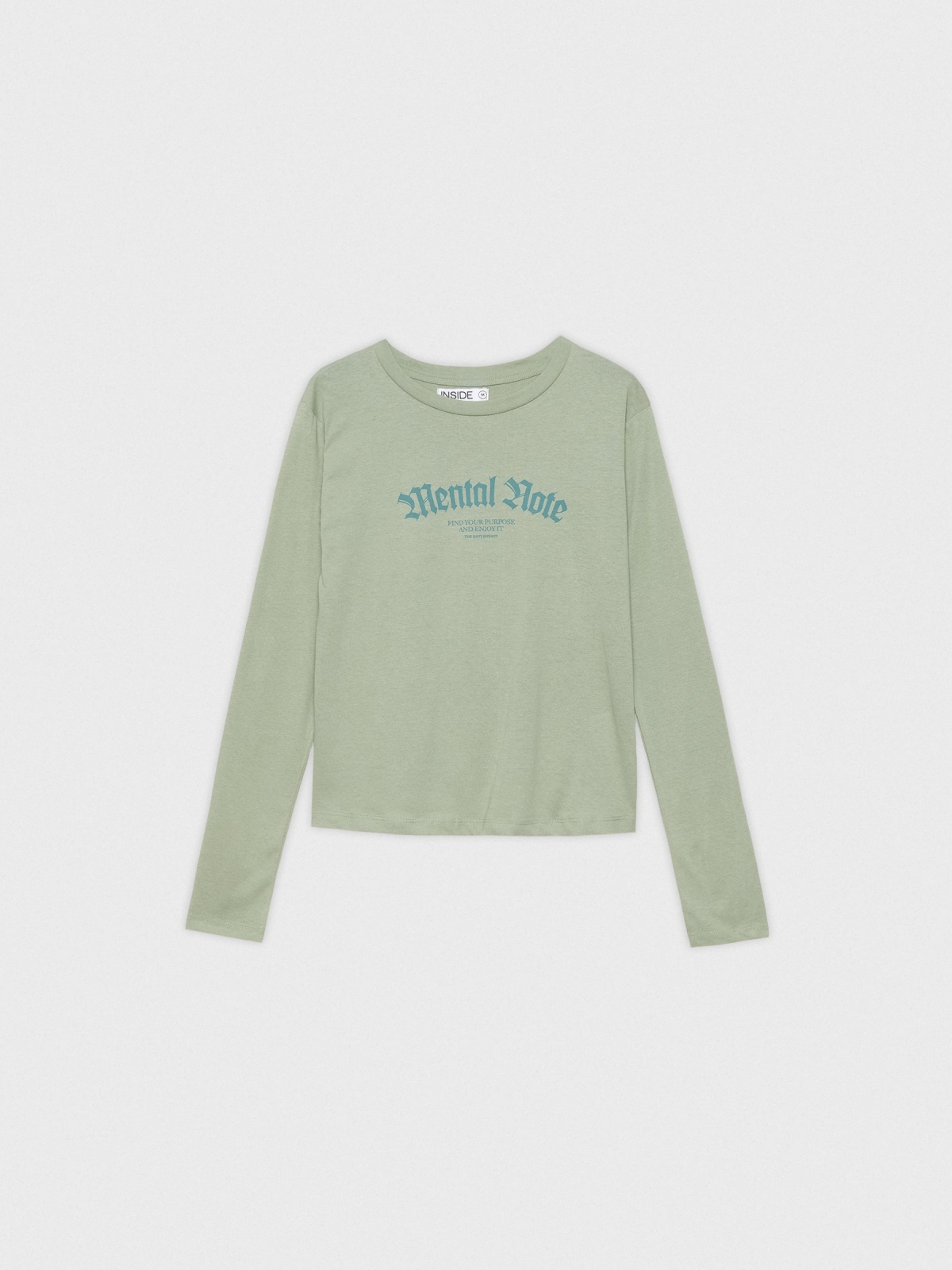  Mental Note T-shirt green