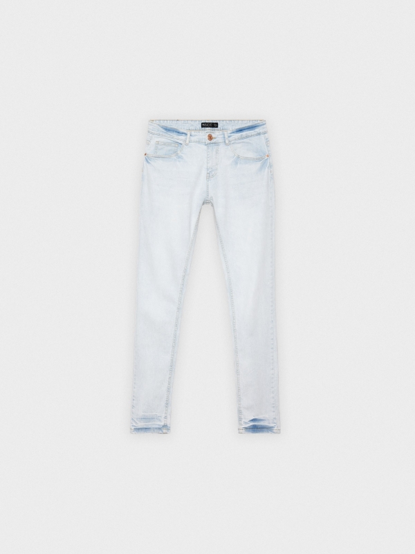 Light blue super slim jeans blue detail view