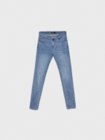 %Pto% Modern Super Slim Jeans blue front view