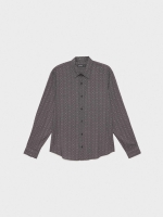 %Pto% Regular fit shirt black