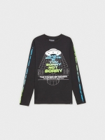 %Pto% Camiseta The Power Of Memes negro vista frontal