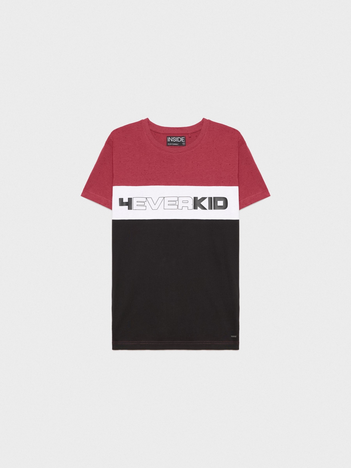  Camiseta 4everkid granate