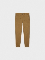 %Pto% Fleece sport jogger pants beige front view