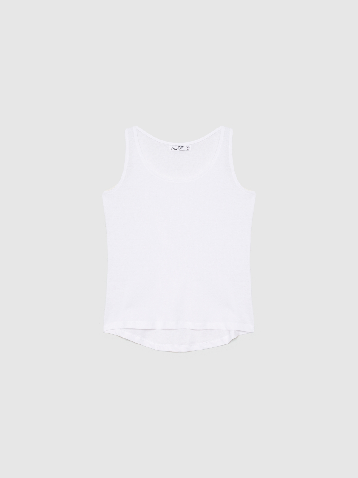  Basic tank t-shirt white