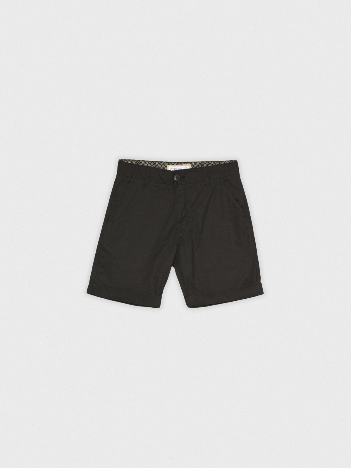  Poplin shorts black