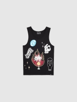 %Pto% Urban tank top black