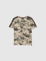%Pto% Camouflage T-shirt taupe