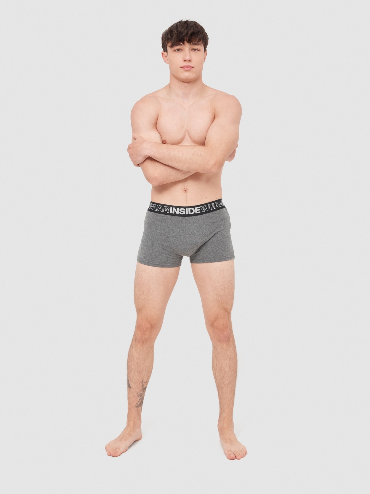 Basic boxer briefs multicolor middle back view