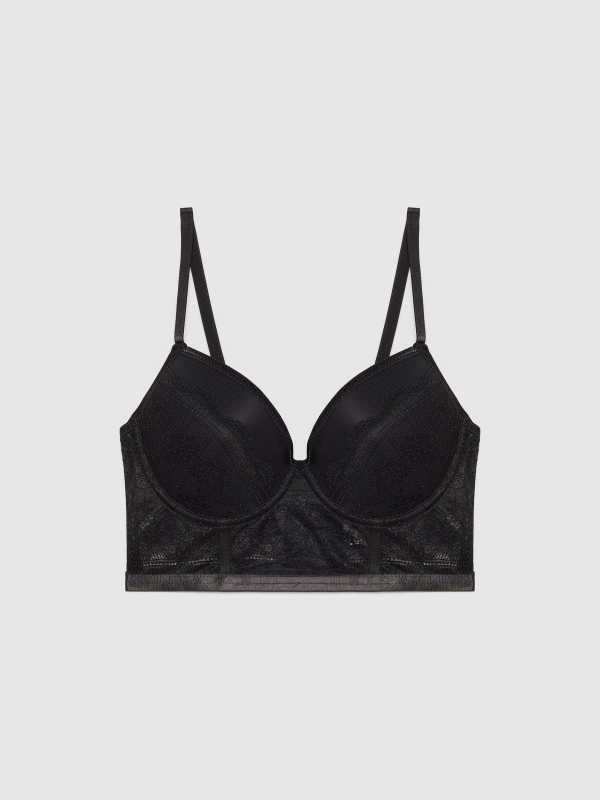 Classic underwired bra black