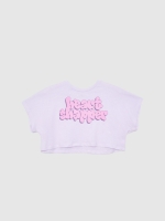 %Pto% Heart Shapper crop top purple