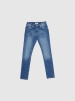 %Pto% Jeans slim lavados muslo indigo azul