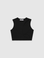 %Pto% Asymmetric cut-out top black