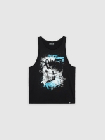 %Pto% Camiseta tirantes calavera negro
