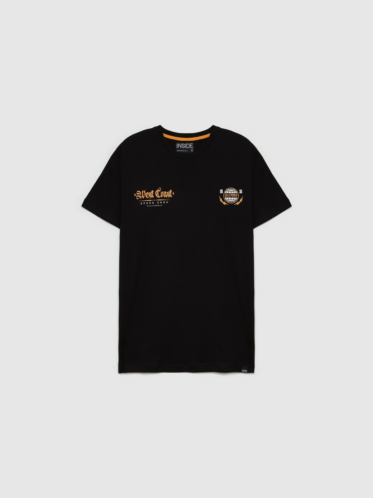  Camiseta Classic Racer negro