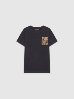 %Pto% Secret fight T-shirt dark grey