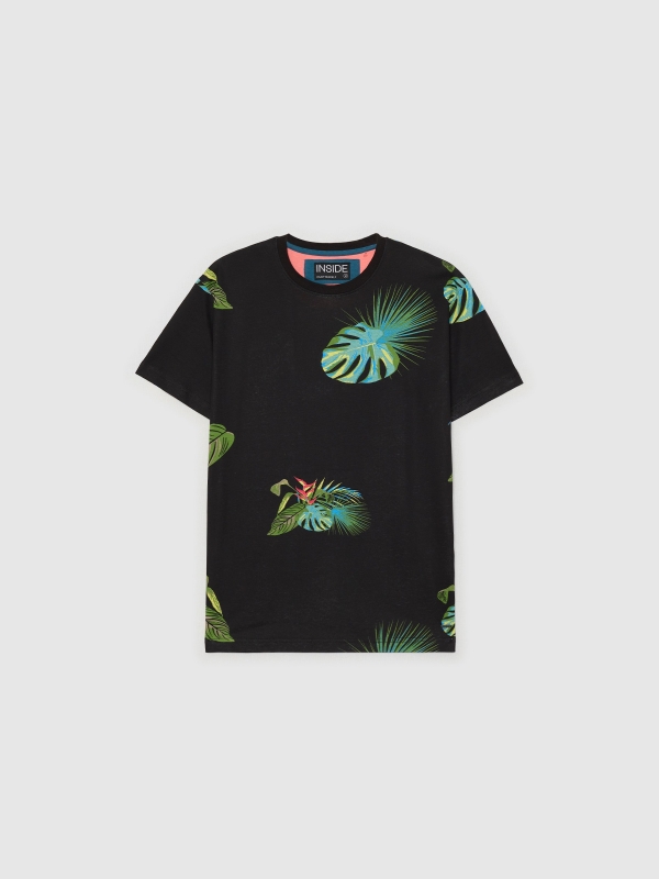  Monstera T-shirt black