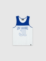 %Pto% Camisola de alças desportiva branco