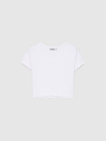 %Pto% Camiseta curly blanco