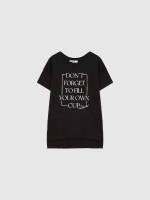 %Pto% Camiseta Don´t Forget negro