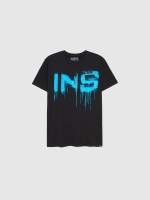 %Pto% Camiseta INSIDE spray negro