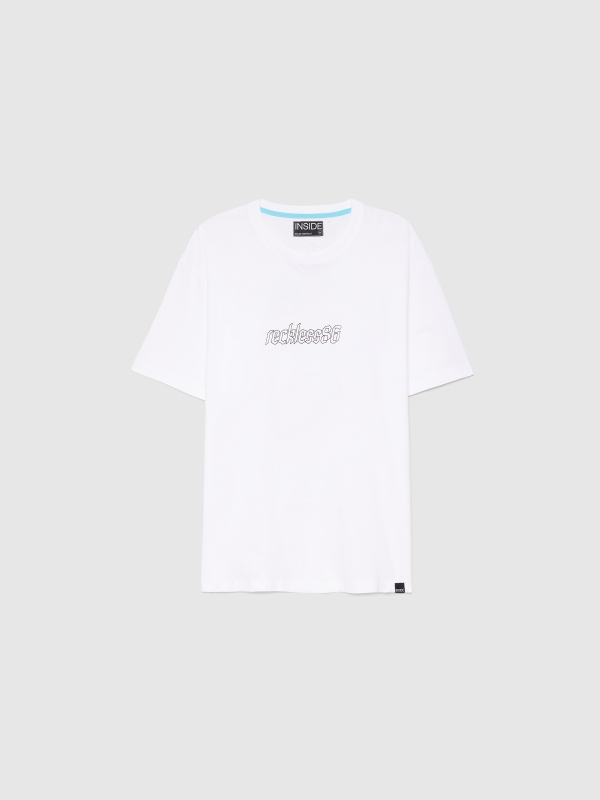  T-shirt RecklessSG branco