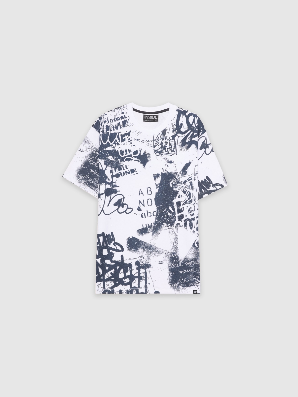  Graffiti t-shirt white